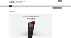 Desktop Screenshot of catalogue.robertmarkonline.com